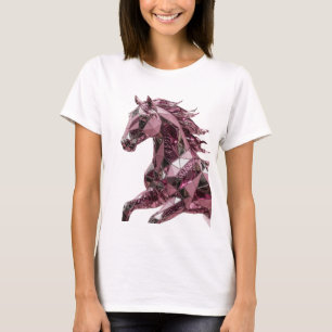 Fette Silber ABSTRACT ART Mode Druck T-Shirt