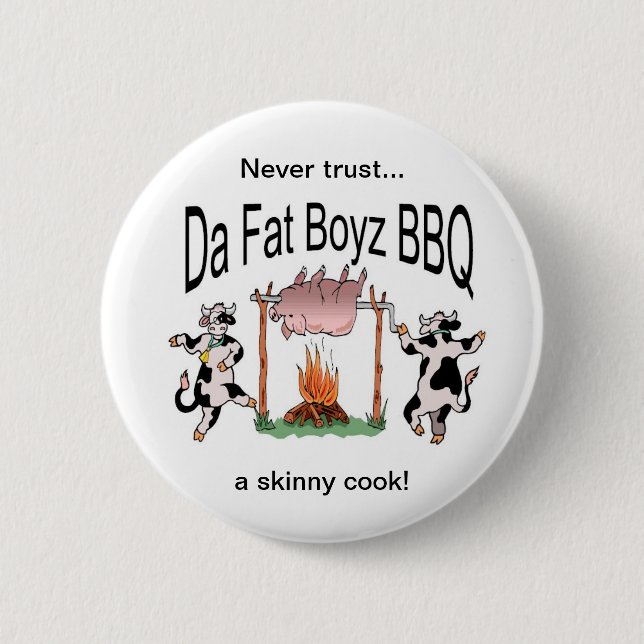 Fetter Boyz Knopf GRILLEN DA Button (Vorderseite)