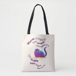 Fetter Drache Tasche