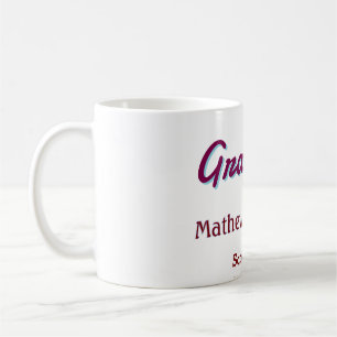 Fetter einfacher lila klassischer moderner Abschlu Kaffeetasse