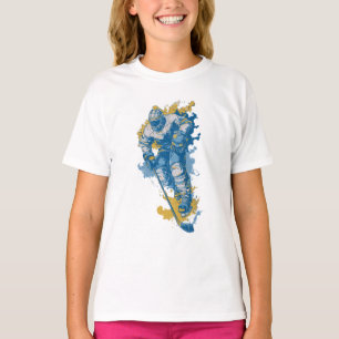Fetter Eishockey-Maskottchen Wintersport T-Shirt