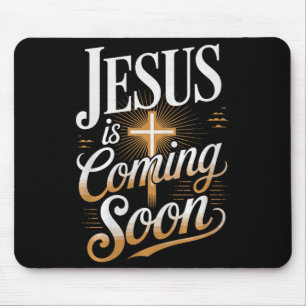 Fetter Jesus Kommt Bald Christliche Kleidung Premi Mousepad
