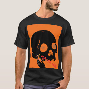 FETTER SCHÄDEL LACHEN T-Shirt