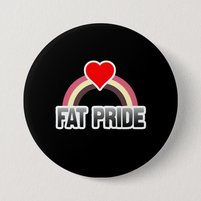 Fetter Stolz Button (Vorderseite)