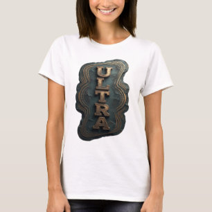 Fettes Gold ULTRA Fette Gestaltung T-Shirt