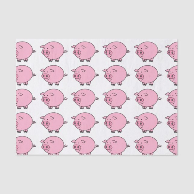 Fettes Schwein Seidenpapier (Vorderseite)