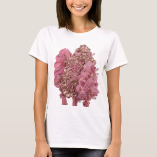Fettes Silber ABSTRACTE KUNST Moderne Gestaltung T-Shirt