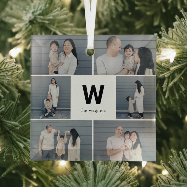 Fettfarbiges, bearbeitbares Foto Ornament Aus Glas (Insitu)