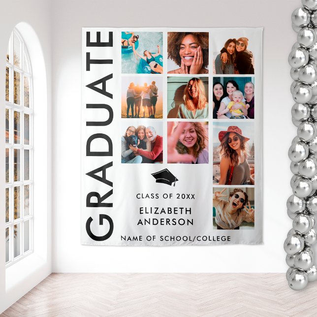 Fettformatierte Schwarz-weiße Foto-Background-Grad Wandteppich (Von Creator hochgeladen)