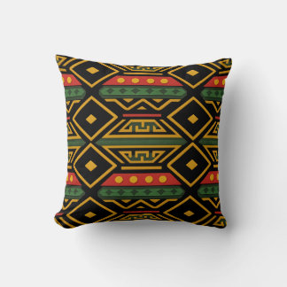 Fettformatierung afrikanischer Print-Design Kissen