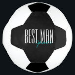 Fettformatige Briefe "Trauzeuge" Personalisierte H Fußball<br><div class="desc">Personalisierte Geschenke für Ihre Hochzeitsfeier.</div>