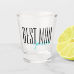 Fettformatige Briefe "Trauzeuge" Personalisierte H Schnapsglas<br><div class="desc">Personalisierte Geschenke für Ihre Hochzeitsfeier.</div>