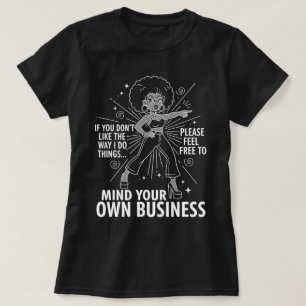 Fettformatige Typografie-Spaß Quotierungs-Wohngest T-Shirt