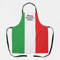 Fettgedruckte italienische Flagge von Italien Pers