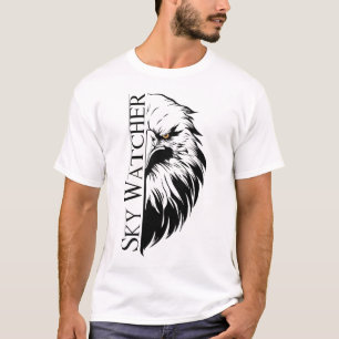Fettgedrucktes Raptor-Grafik-T-Shirt T-Shirt