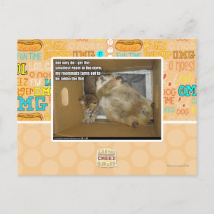 Fettgenosse Postkarte