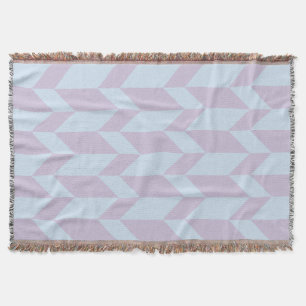Fettgewebte, zweiteilige, Zickzack Stripe-Pulver-P Decke