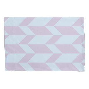 Fettgewebte, zweiteilige, Zickzack Stripe-Pulver-P Kissenbezug