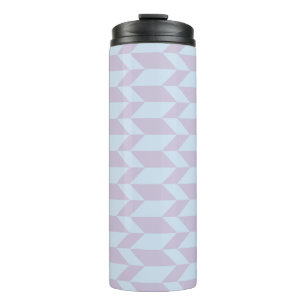 Fettgewebte, zweiteilige, Zickzack Stripe-Pulver-P Thermosbecher