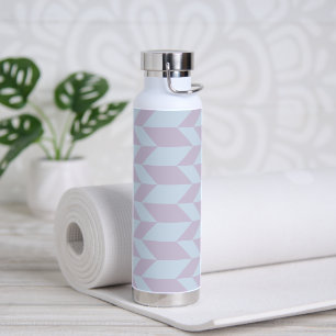 Fettgewebte, zweiteilige, Zickzack Stripe-Pulver-P Trinkflasche