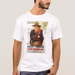 Fetthaltiges Arbuckle die Runde herauf stillen T-Shirt