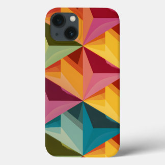 Fettiges geometrisches Dreiecks Muster Case-Mate iPhone Hülle