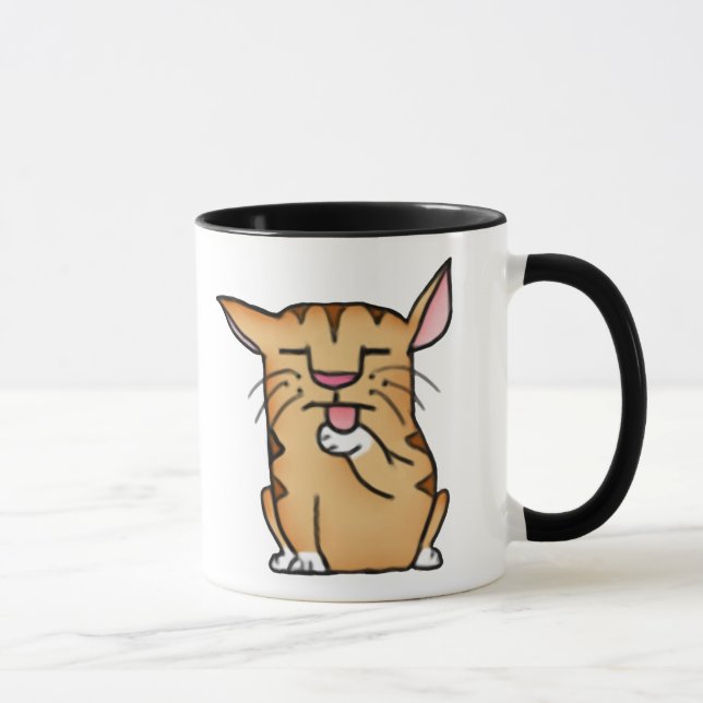 Fettkatze Tasse (Rechts)