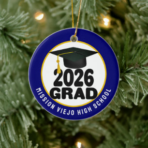 Fettklasse des Abschlusses 2026 Foto Keramik Ornament