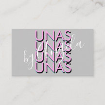 Fettlehnen Eyelashes Salon Nails Unas Pink