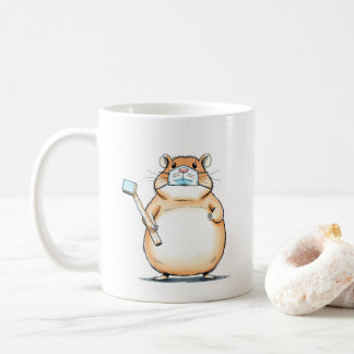 Fettmaulhamster-Zahnarzt-Tasse - Lustiges Zahnarzt Kaffeetasse