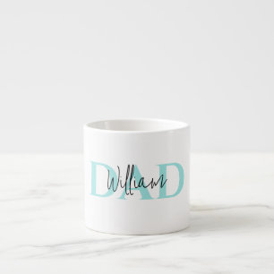 Fettpastel-VATER Geschenk des modernen Vaters Espressotasse