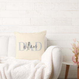 Fettpastel-VATER | Geschenk des modernen Vaters Kissen