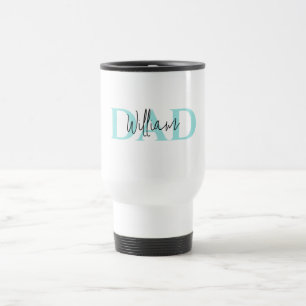 Fettpastel-VATER   Geschenk des modernen Vaters Reisebecher