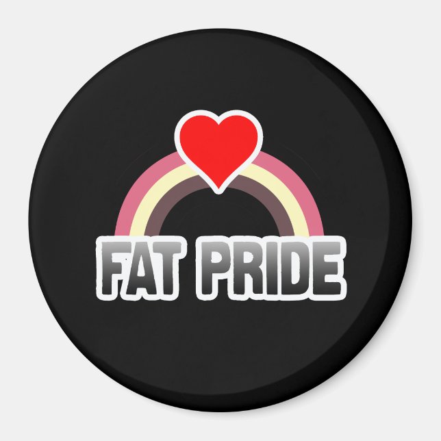 Fettpride Magnet (Vorne)