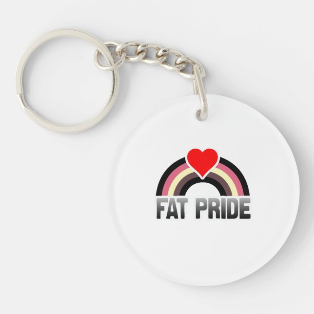 Fettpride Schlüsselanhänger (Vorderseite)