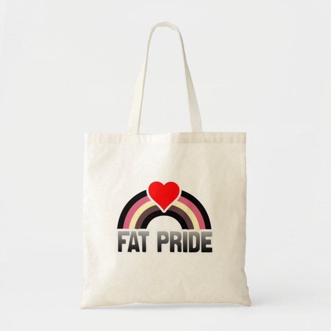 Fettpride Tragetasche (Vorne)