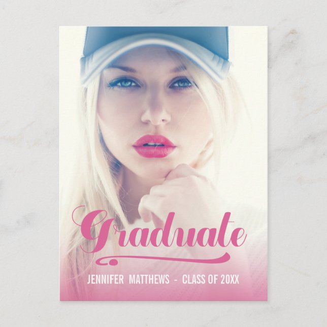 Fettrosa | Einladung zur Graduiertengruppe (Vorderseite)