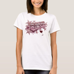 Fettrosa GLAS HALB VOLL-TYP VON PERSON T-Shirt