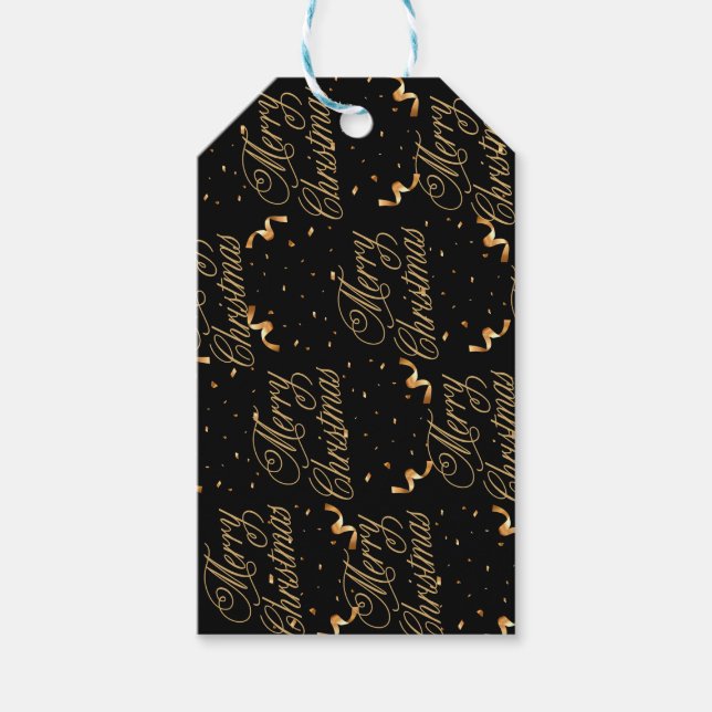 Fettschrift Geschenkanhänger (Vorderseite)