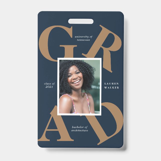 Fettschrift in Schulfarben Ausweis (Vorderseite)