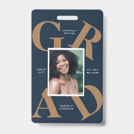 Fettschrift in Schulfarben Ausweis