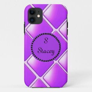 Fettvioletter Diamant mit Monogramm title_seo2