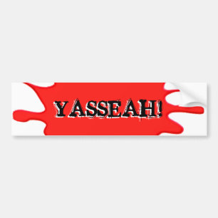 Fetzen: Offizieller YASSEAH Autoaufkleber! Autoaufkleber