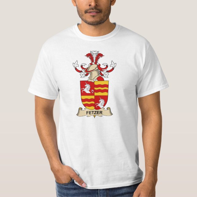 Fetzer Familienwappen T-Shirt (Vorderseite)