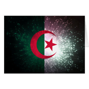 Feu d'artifice ; Drapeau de l'Algérie
