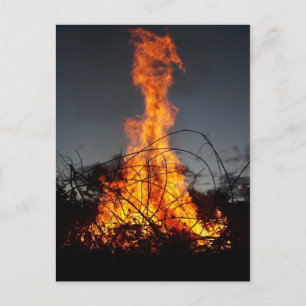 Feu de bonification sur cartes postales