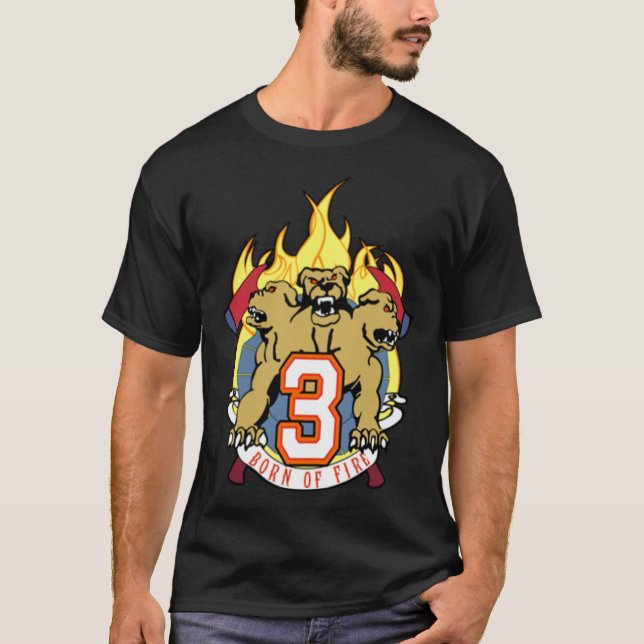 FEU DE CHICAGO - PLACE 3 - T-shirt classique LOGO (Devant)