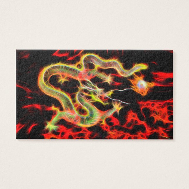 Feu de dragon sur Lucky Energy (Devant)