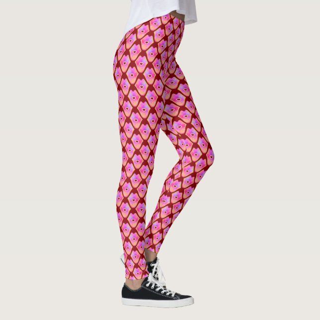 Feuchte Küsse Leggings (Rechts)