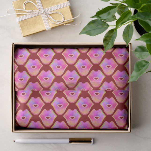 Feuchte Küsse Seidenpapier (Geschenk)